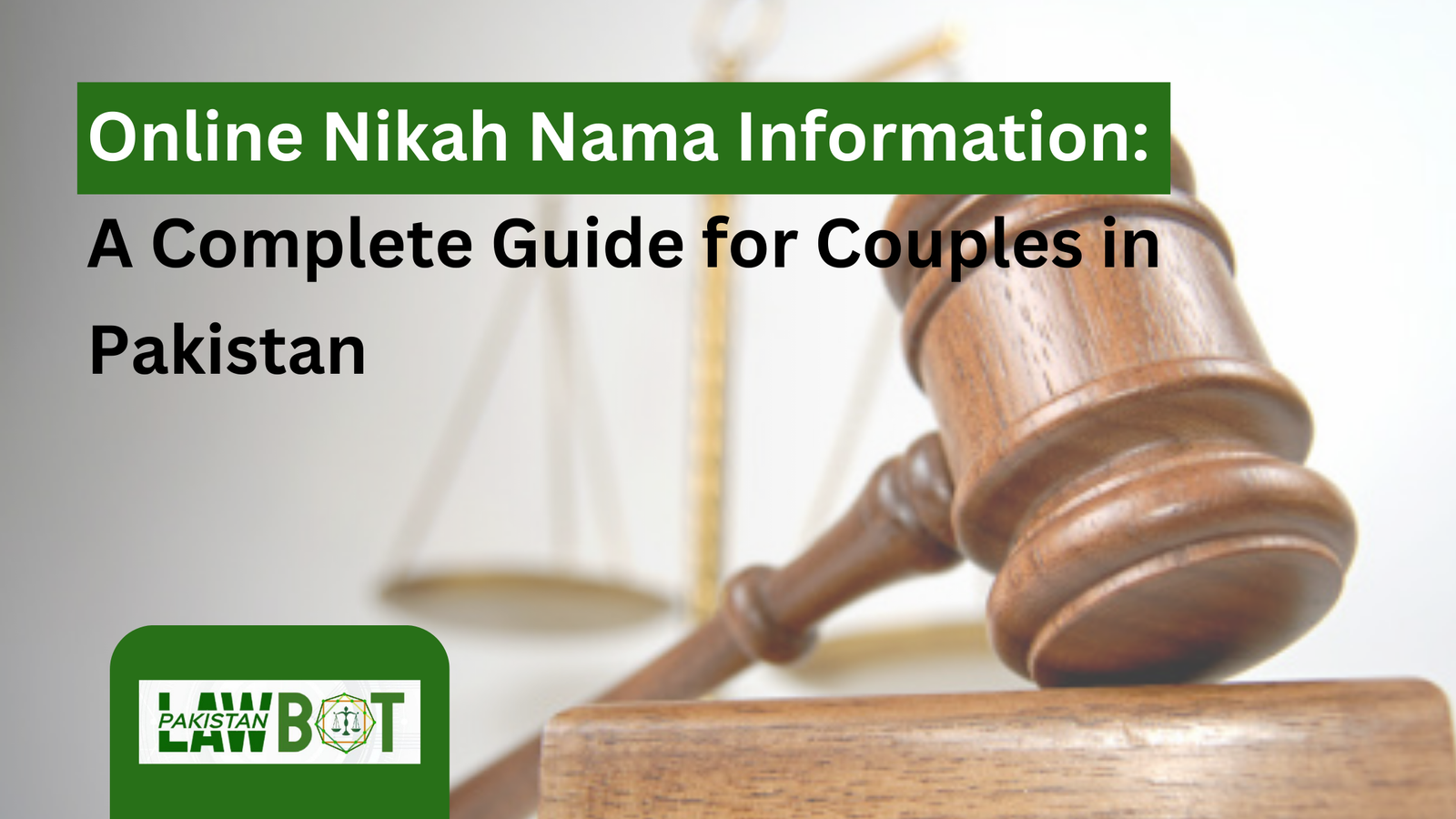 Online Nikah Nama Information: A Complete Guide for Couples in Pakistan
